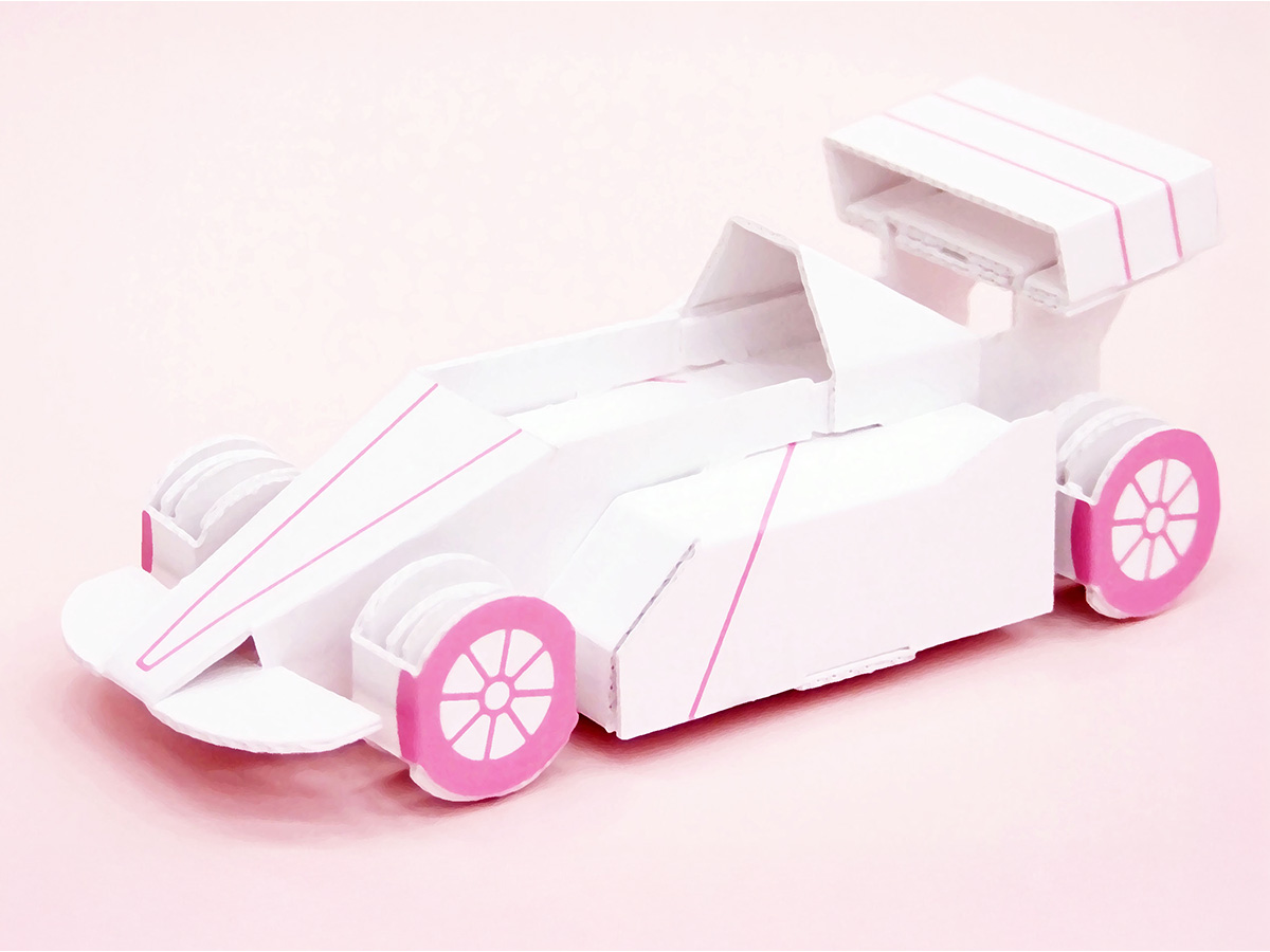 ダンボール工作キット「のりものシリーズ」の画像5