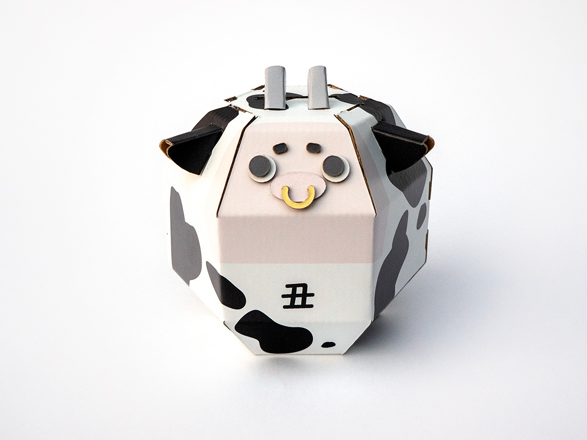 丑の貯金箱「うしまる」の画像3
