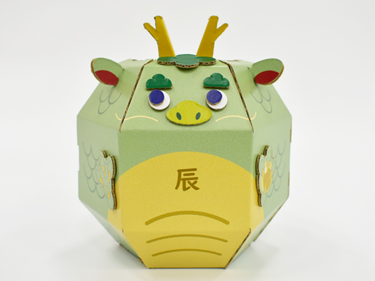 辰のだるま貯金箱「たつまる」の画像4