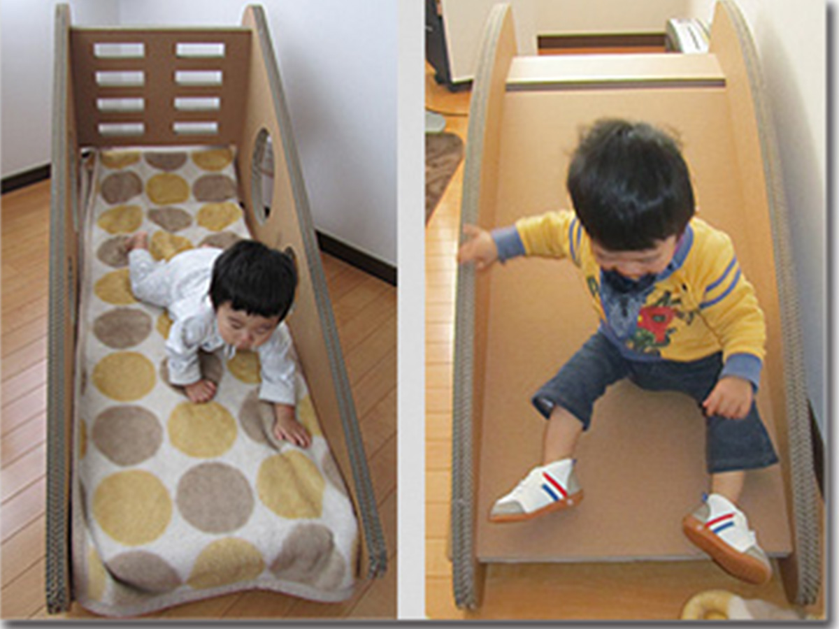 ダンボールすべり台の画像3