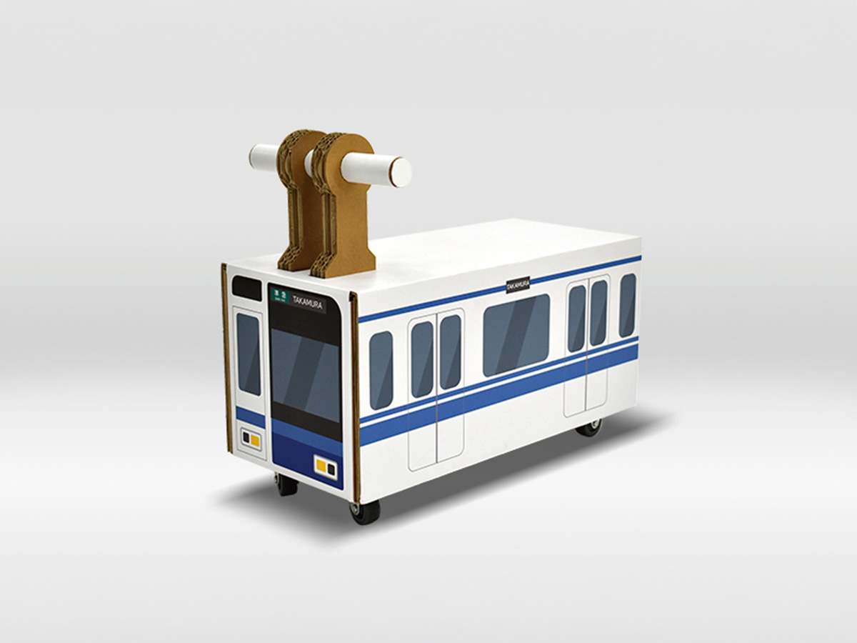 ダンボールコロコロ電車の画像4