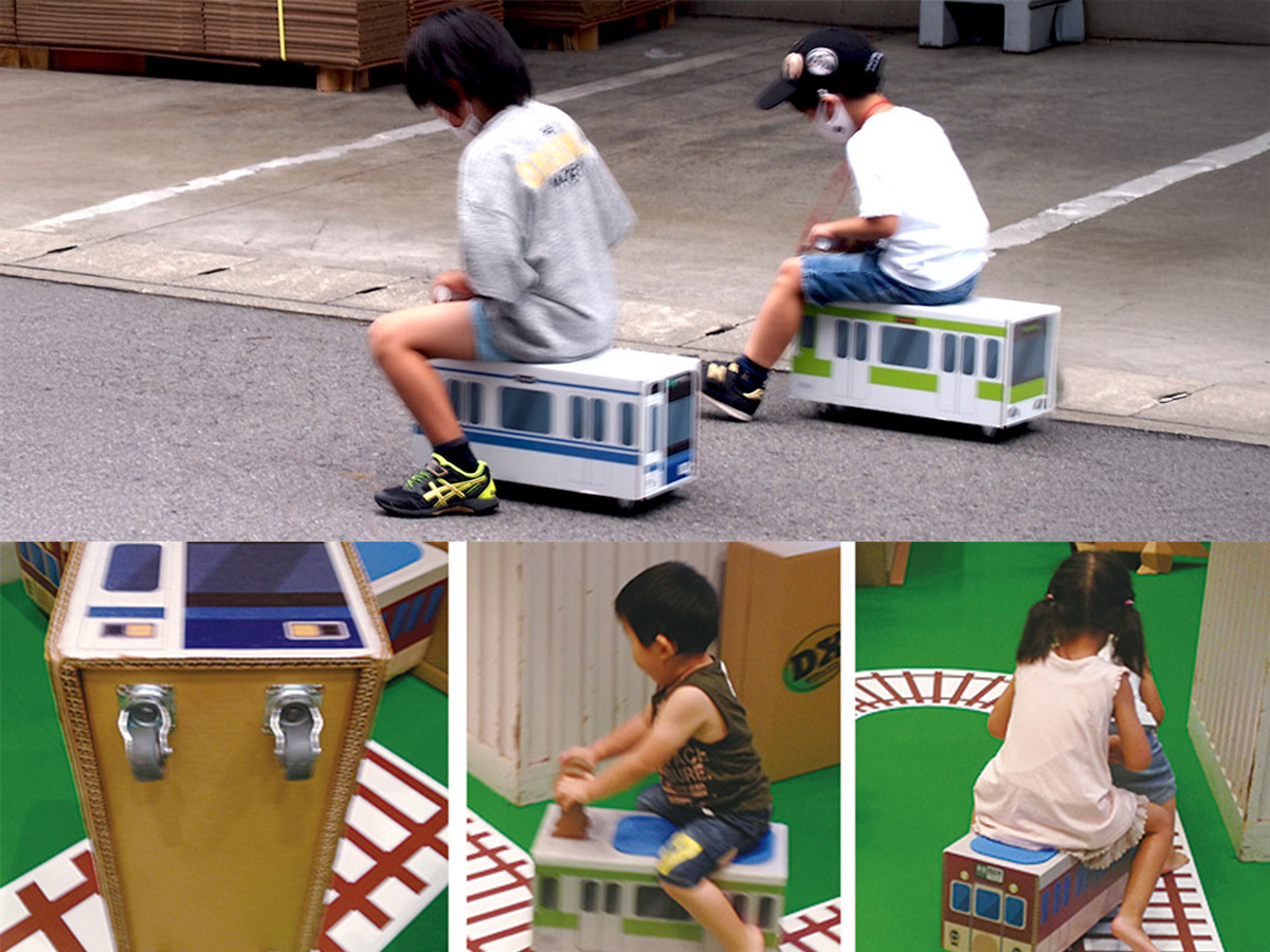 ダンボールコロコロ電車の画像5