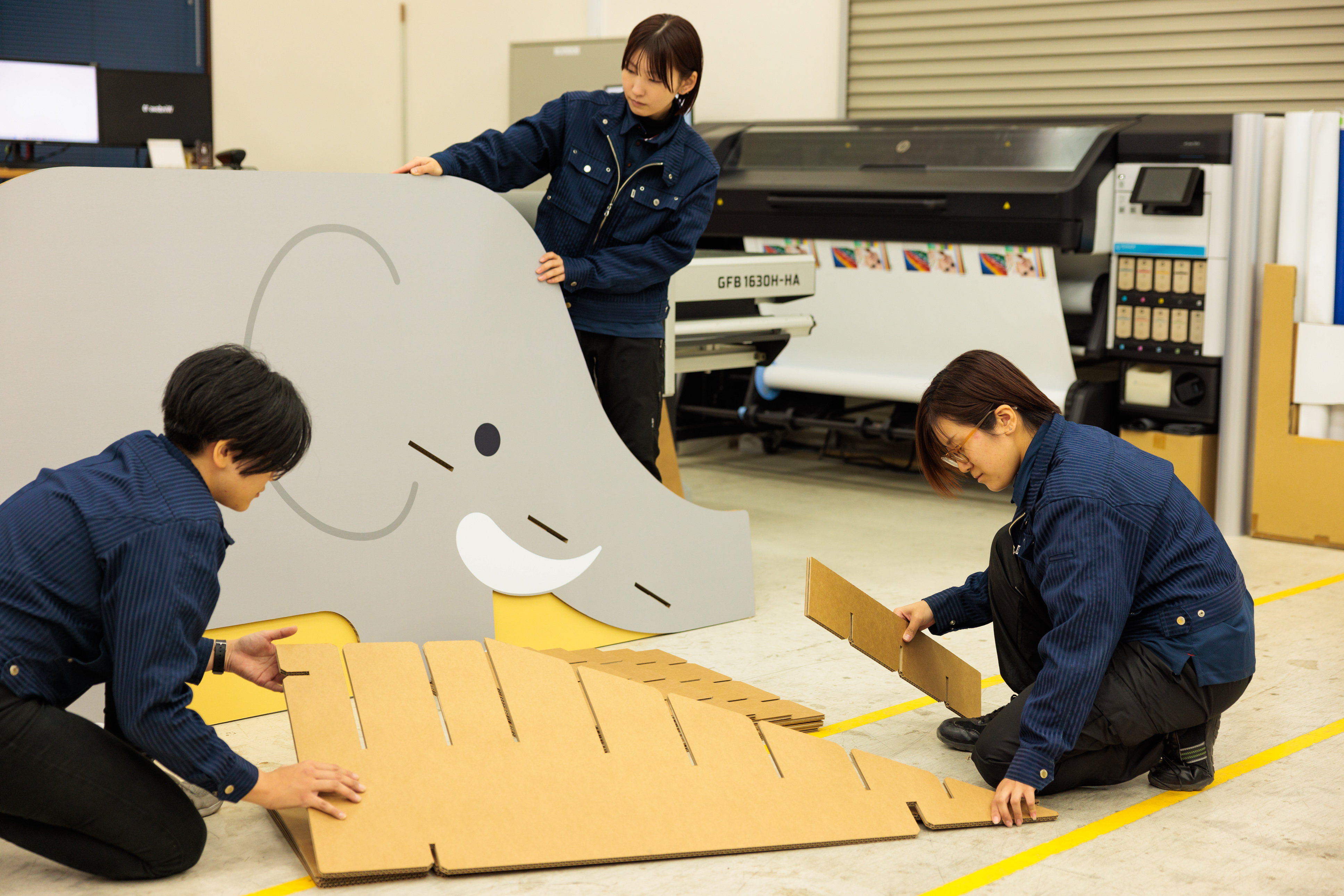 現場施工の画像